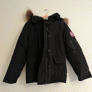 Black Canada Goose Parka size S
